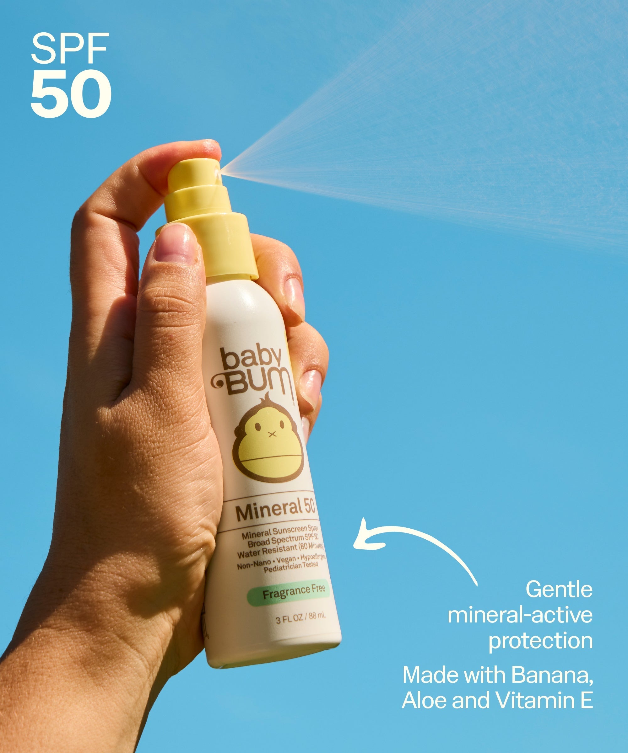Mineral SPF 50 Sunscreen Spray